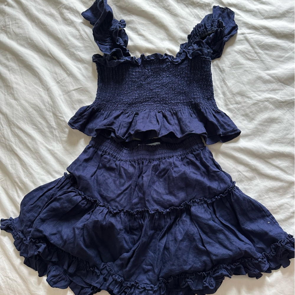 Hill House Home Navy Linen Set